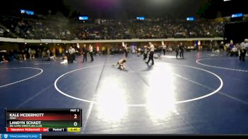 53 lbs Quarterfinal - Kale McDermott, Iowa vs Landyn Schadt, Big Game Wrestling Club