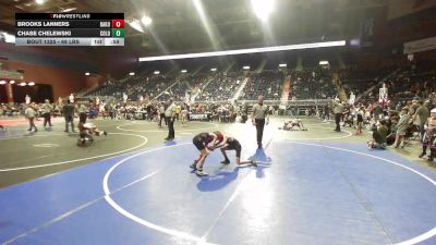 69 lbs 3rd Place - Brooks Lanners, Dakota Boyz WC vs Chase Chelewski, Colorado Outlaws