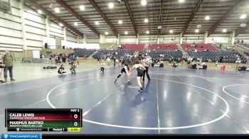 117 lbs 1st Place Match - Maximus Bartko, Wasatch Wrestling Club vs Caleb Lewis, Champions Wrestling Club