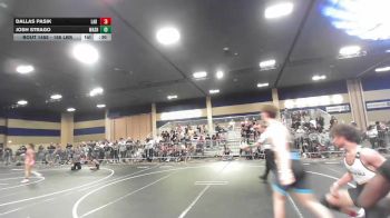 165 lbs Consi Of 64 #2 - Dallas Pasik, Lab Academy vs Josh Strago, Washington