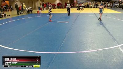 55 lbs Placement (4 Team) - Jace Hoese, Watertown-Mayer vs Calvin Kirby, Bemidji