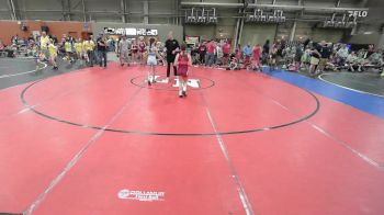 40 kg Rr Rnd 3 - MARIAH THOMPSON, Die Hard - GK8E vs Kelly Zacherl, Lady Warriors United - GK8E