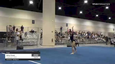 Amy Foret - Floor, Empire Gym #918 - 2021 USA Gymnastics Development Program National Championships