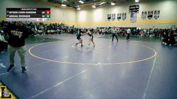 135 lbs Champ. Round 1 - Jayden Lowe-Dobbins, Ladue vs Abigail Erzinger, Lindbergh