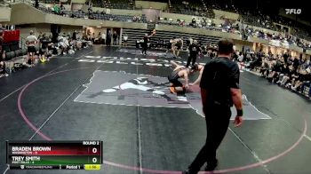 172 lbs Round 2 (4 Team) - Trey Smith, Post Falls vs Braden Brown, Washington