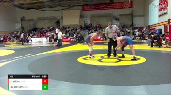 165 lbs Semifinal - Kohen Horvath, Edison vs Jack Willen, Cincinnati LaSalle