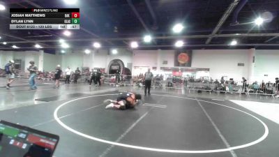 120 lbs Consi Of 8 #1 - Josiah Matthews, Oak Hills HS vs Dylan Lynn, Glasgow WC