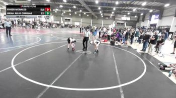87 lbs Rr Rnd 1 - Ryker Morales, BlackCat WC vs Uriah Julio Ornelas, Desert Dogs WC