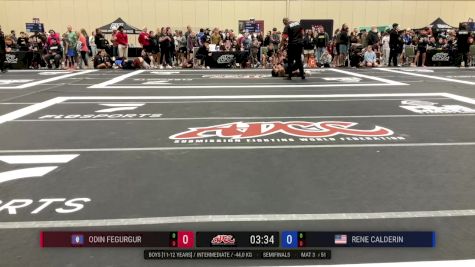 Odin Fegurgur vs Rene Calderin 2025 ADCC Orlando Open/Youth Trials