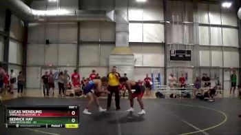 180 lbs Round 3 (6 Team) - Lucas Wendling, American Gladiators vs Sedrick Hay, Team Gotcha Red