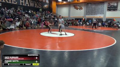 B-10 lbs Quarterfinal - Jace Hubbard, Waverly Area Wrestling Club vs Parker Watts, LMWC