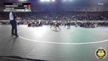 G5A-100 lbs Semifinal - Robin Moorman, Morrison-Girls vs Angela Lee, Jay-Girls