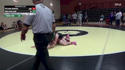 141 lbs Cons. Round 4 - Ben Guilliam, Newberry College vs Ryland Griggs, Lander