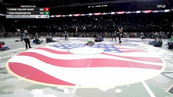 1st Place Match - Dani Ringstmeyer, Pierre T.F. Riggs vs Cateri Yellow Hawk, Sully Buttes