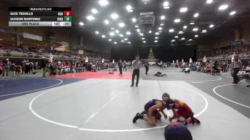 78 lbs 3rd Place - Jace Trujillo, High Elevation vs Jaxson Martinez, Duran Elite