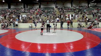 43 lbs Semifinal - Kasen Morris, Backyard Brawlers Wrestling Club vs Luke Sumrall, The Grind Wrestling Club