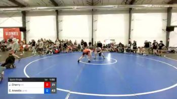 77 kg Semifinal - Jacob Cherry, M2 Black vs Chase Anestis, Doughboy Red