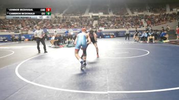 128-D3 Cons. Round 3 - Cameron Mcdonald, Crismon High School vs Connor McDougal, Combs High School