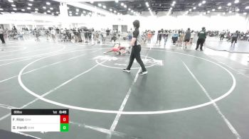 88 lbs 5th Place - Faith Rios, Idaho Gold vs Dosephine Hardt, Dominate WC