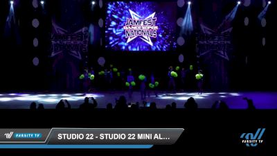 Studio 22 - Studio 22 Mini All Star Pom [2022 Mini - Pom - Small Day 3] 2022 JAMfest Dance Super Nationals
