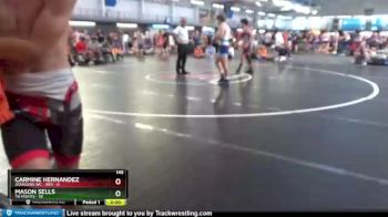 145 lbs Round 4 (6 Team) - Mason Sells, TN Misfits vs Carmine Hernandez, Assassins WC - Red
