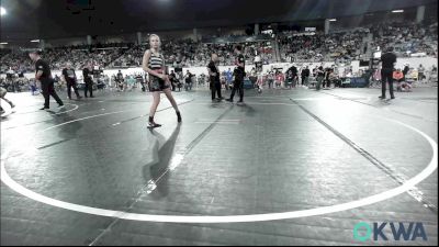91 lbs Round Of 16 - Mieka Swatek, D3 Wrestling Cluib vs Avalynn Mehan, Cotton County Wrestling Club