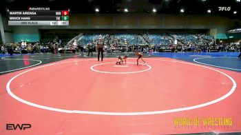 40 lbs 3rd Place - Martin Arizaga, Iron Eagle Wrestling Club vs Bruce Hang, The Valley Wrestling Club