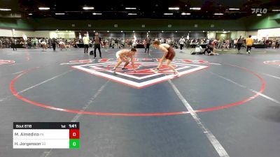 138 lbs Round Of 64 - Matthew Almedina, PA vs Haeden Jorgenson, SD