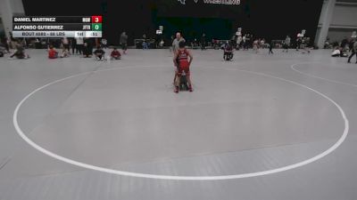 88 lbs Cons. Sub-rd Of 16 - Daniel Martinez, Monster Garage Wrestling vs Alfonso Gutierrez, Jflo Trained