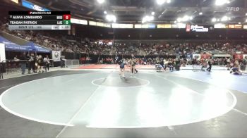 105 lbs Champ. Round 2 - Teagan Patrick, Lakeland vs Alivia Lombardo, Middleton