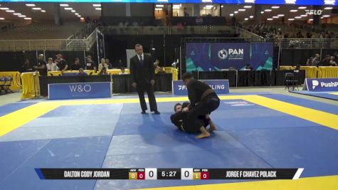 Jorge F Chavez Polack vs Dalton Cody Jordan 2025 Pan Jiu Jitsu IBJJF Championship