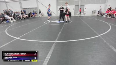 285 lbs Round 1 (8 Team) - Hunter Vander Heiden, Wisconsin vs Basheer Hadi, Virginia Blue