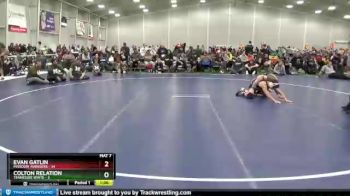 110 lbs Round 3 (6 Team) - Evan Gatlin, Missouri Avengers vs Colton Relation, Tennessee White
