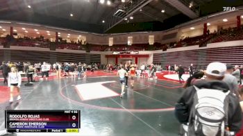 113 lbs Quarterfinal - Rodolfo Rojas, Broken Arrow Wrestling Club vs Cameron Emerson, Team Worx Wrestling Club