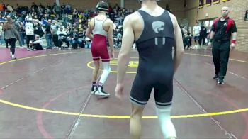 120 lbs Quarterfinal - Josiah Buchanan, Mountain View (Marana) High School vs Jordan Madrid, Salpointe Catholic