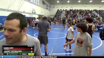130 lbs Round 3 - Johnny Leo Ballard, Beverly Hills High School vs Lewis Goff, Thunder