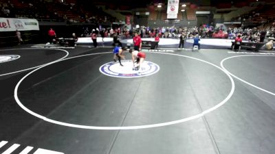 140 lbs Gianna Lopez, LAWA - Los Angles Wrestling Association vs Samantha Shang, IEWA - Inland Empire Wrestling Association