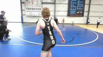 120 lbs Rr Rnd 3 - Noah Vaughn, Donahue Wrestling Academy vs Elise Gilfoil, TNWC