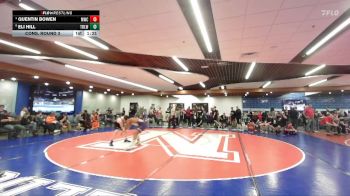 150 lbs Cons. Round 3 - Quentin Bowen, Middleton Wrestling Club vs Eli Hill, Team Real Life Wrestling