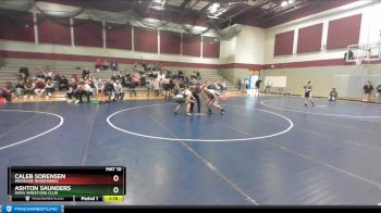 175 lbs Champ. Round 1 - Caleb Sorensen, Ridgeline Riverhawks vs Ashton Saunders, Davis Wrestling Club