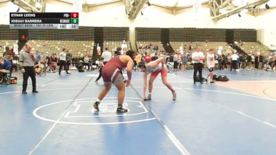 197-H lbs 2nd Place - Ethan Leidig, Pro-ex Wrestling Club vs Josiah Barrera, RedNose Wrestling School