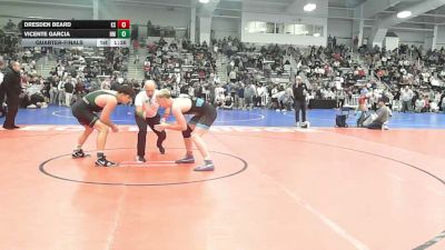 182 lbs Quarterfinal - Dresden Beard, KS vs Vicente Garcia, NM
