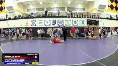 250 lbs Round 3 - Shawn Jackson, Elite Athletic Club vs Wyatt Harshbarger, Rhyno Academy Of Wrestling