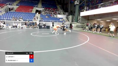 200 lbs Cons 8 #1 - Josephine Larson, Illinois vs Cambree Anderson, North Dakota