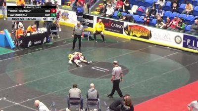 117 lbs Consi Of 32 #2 - Brant McKillip, Brookville vs Jay Corroll, Hampton