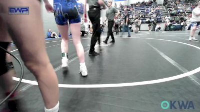 110 lbs Rr Rnd 5 - Lizzy Pryor, Chandler Takedown Club vs Paisley Gilles, Harrah Little League Wrestling