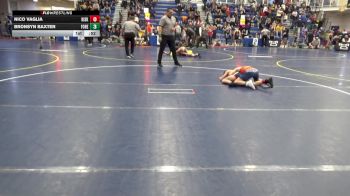 108 lbs Consy 7 - Nico Vaglia, Kiski Area vs Bronsyn Baxter, Forest Hills