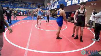 155 lbs Final - Maximus Houston, Tulsa Blue T Panthers vs Carter Brown, Wagoner Takedown Club