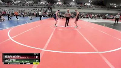 145 lbs Cons. Round 2 - Bryden Nichols, Lebanon Yellowjacket Wrestling-AAA  vs Liam Divine, Higginsville Youth Wrestling Club-AA