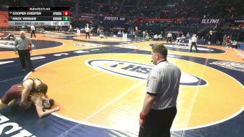 2A 150 lbs Champ. Round 1 - Knox Verbais, Bethalto (Civic Memorial) vs Cooper Chester, East Peoria